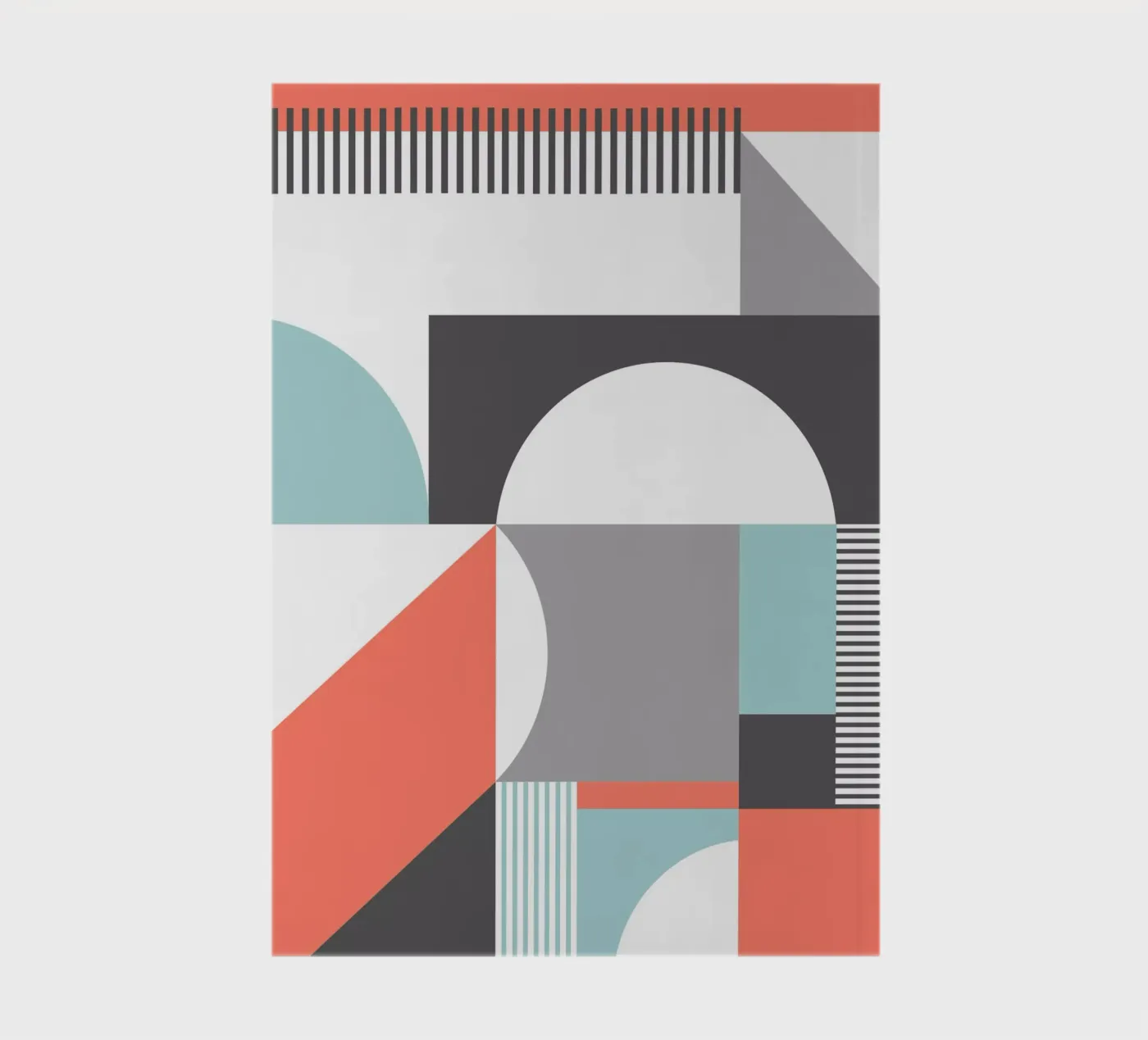 Geometrisches Muster Notizbuch von Kim Hubball Studio