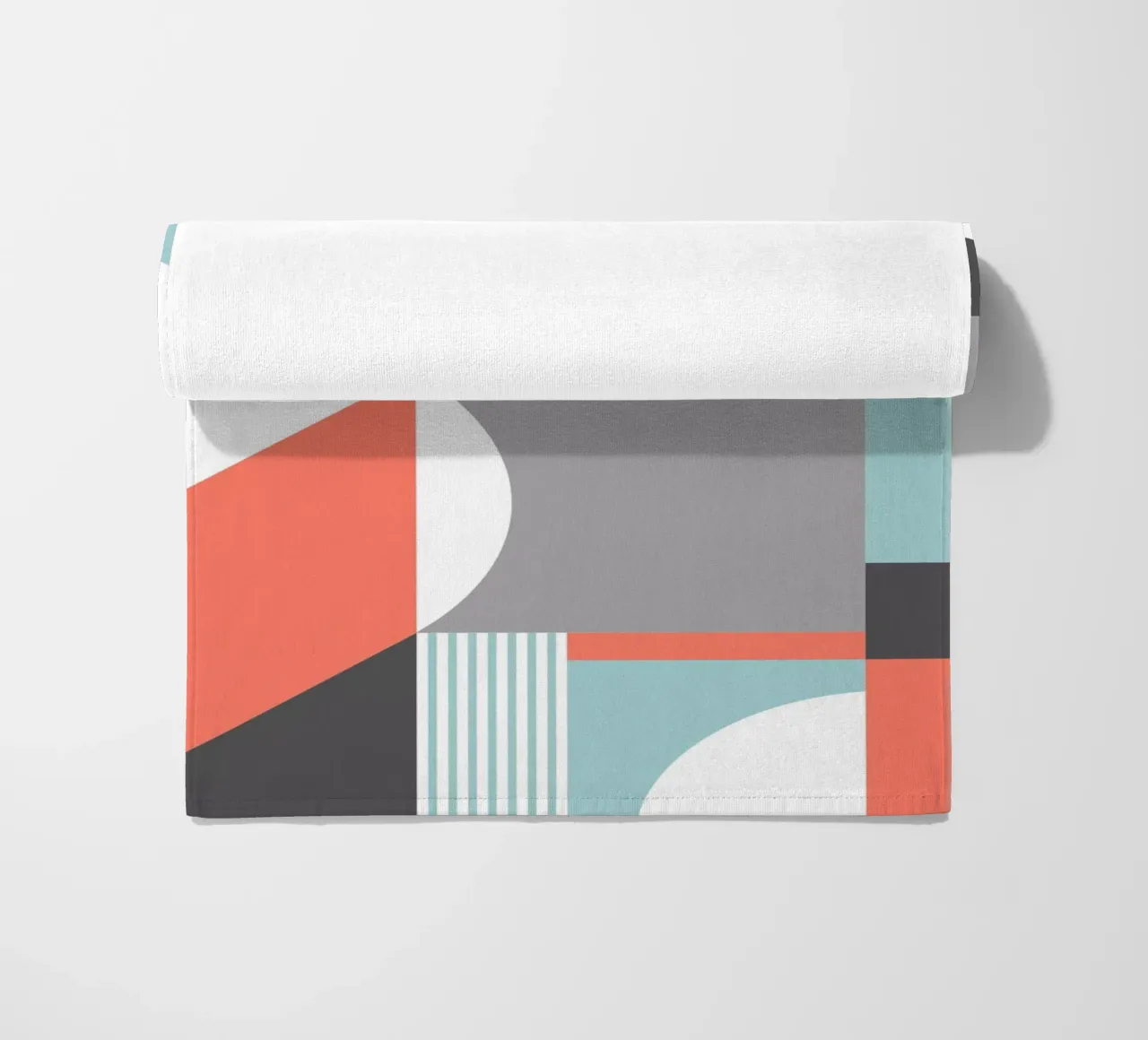 Geometric Pattern beach towel by Kim Hubball Studio