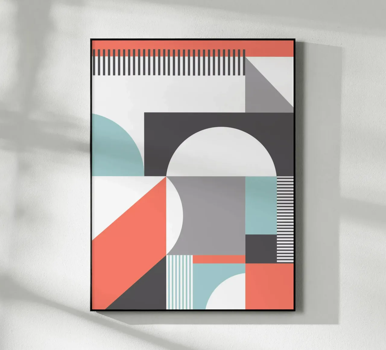 Geometric Pattern plexiglas de Kim Hubball Studio