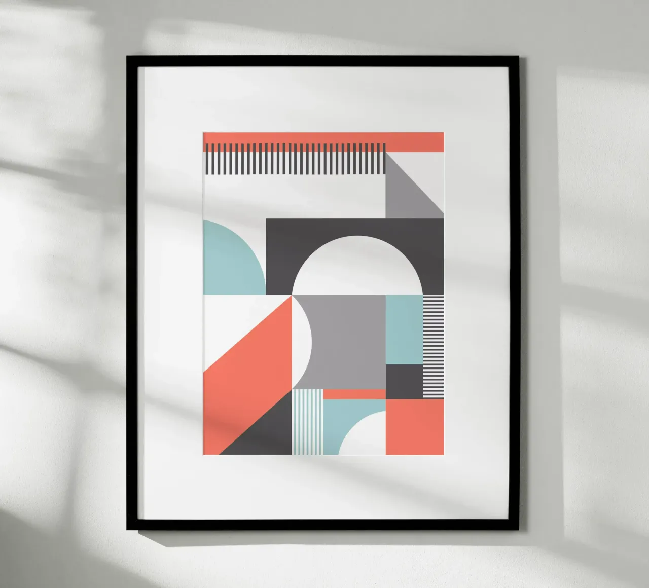 Geometric Pattern hahnemühle by Kim Hubball Studio