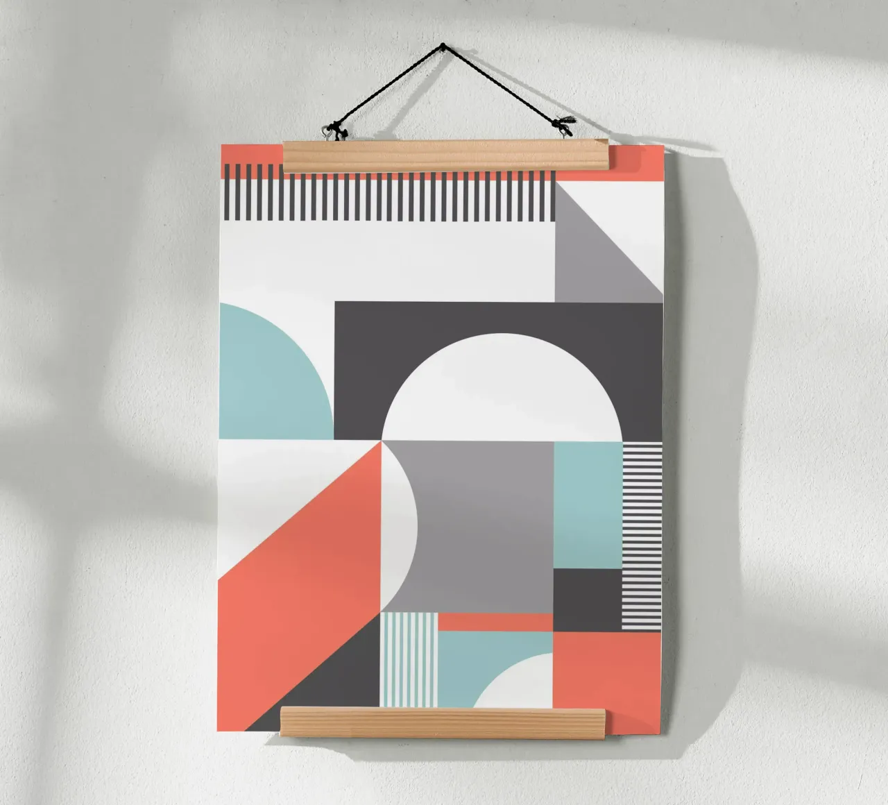 Geometric Pattern poster by Kim Hubball Studio