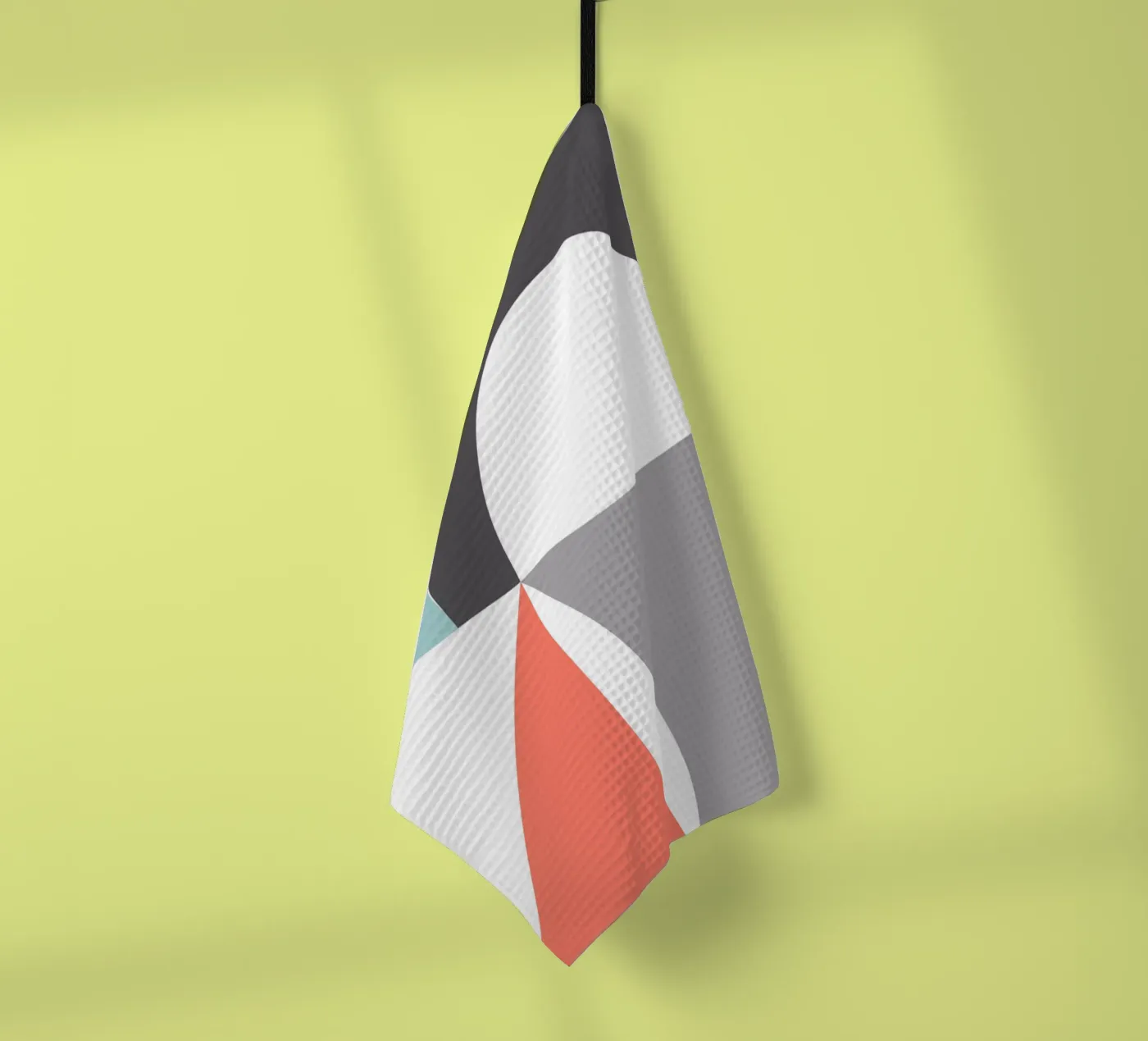 Geometric Pattern tea towel by Kim Hubball Studio