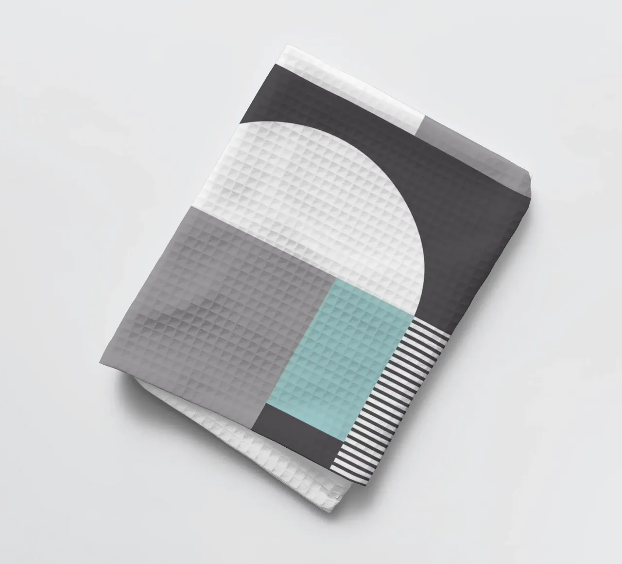 Geometric Pattern tea towel by Kim Hubball Studio