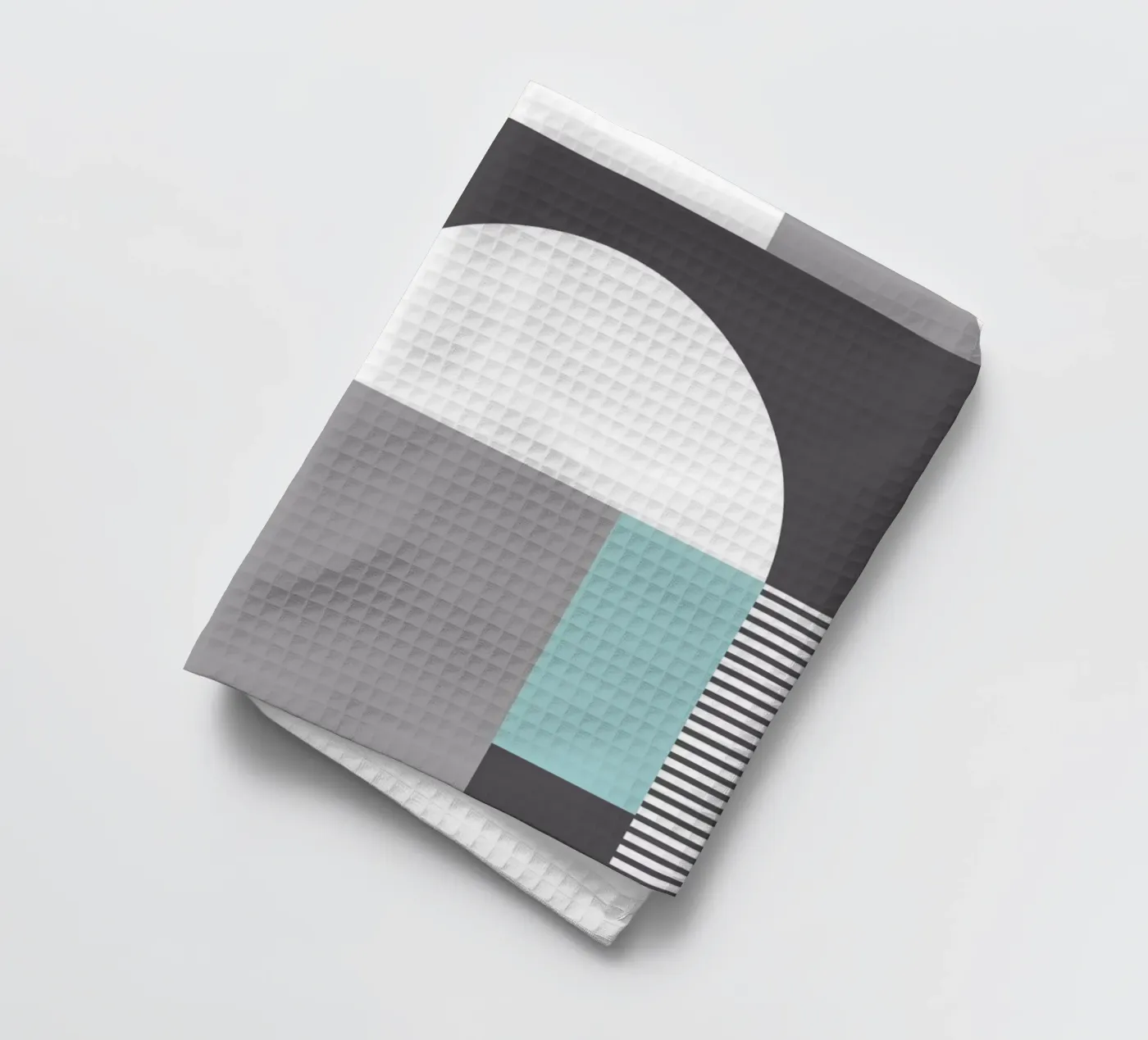 Geometric Pattern tea towel by Kim Hubball Studio