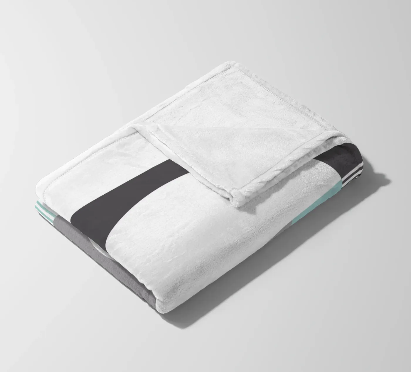 Geometric Pattern plaid polaire de Kim Hubball Studio