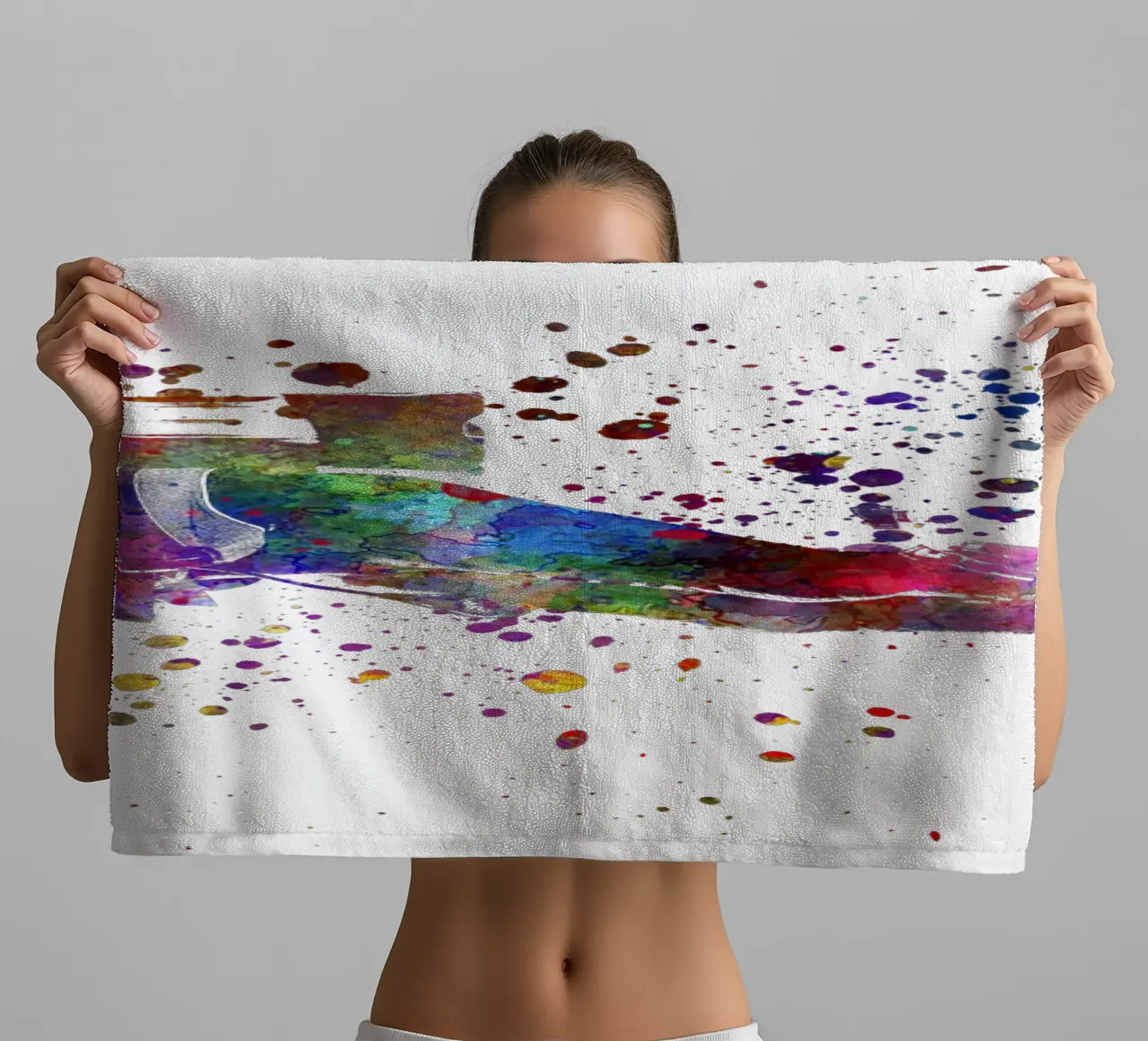 Acquarellista con immersione subacquea asciugamano da bagno da ⚽ Sports Pulse