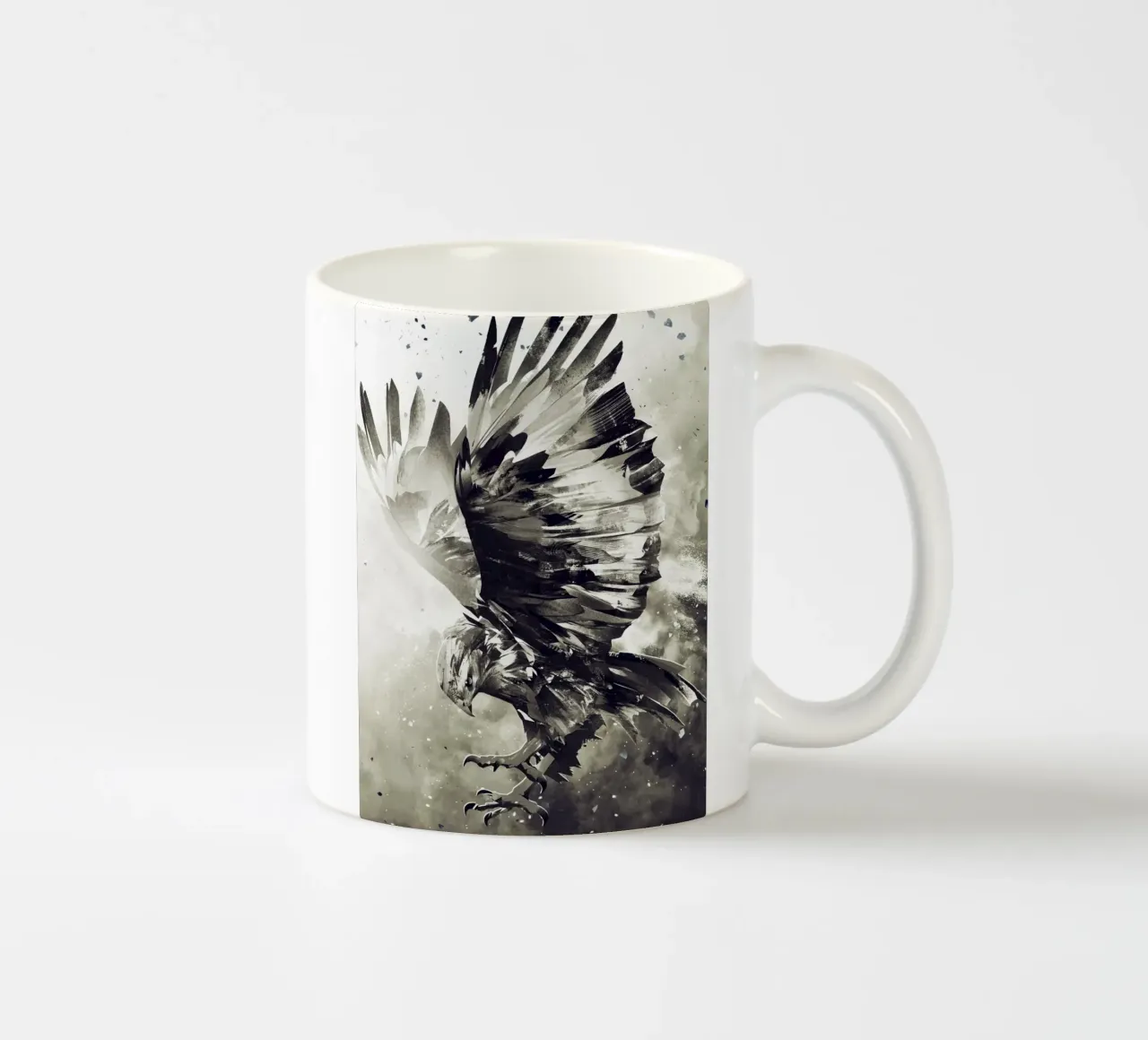 Aquila tazza in ceramica da Mateo
