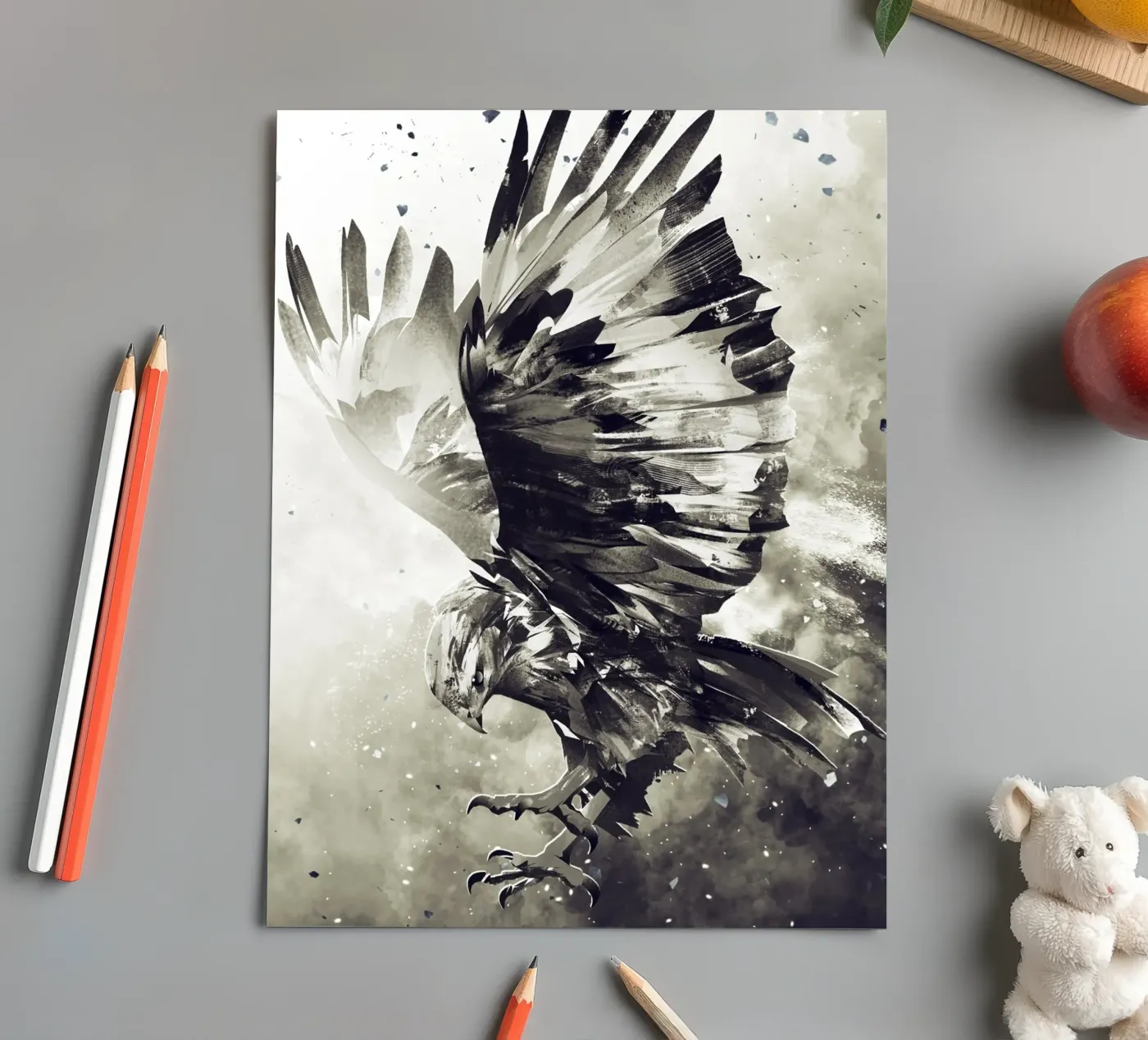 Eagle sticker sheet by Mateo