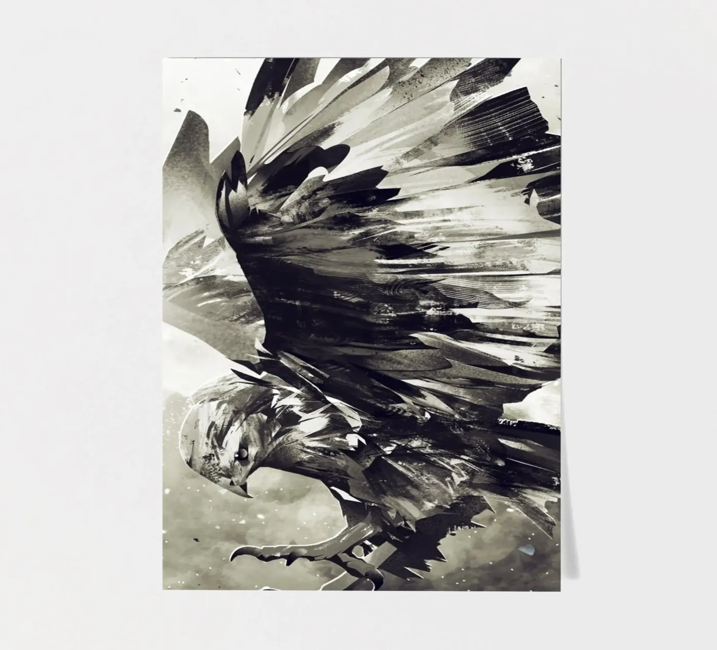 Eagle sticker sheet by Mateo