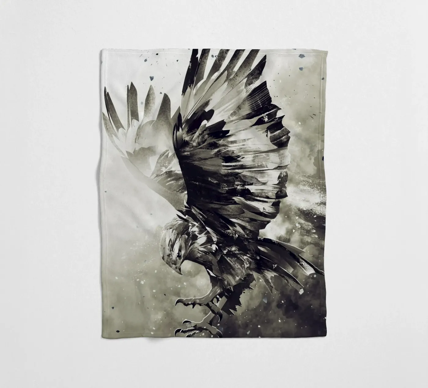 Eagle fleece blanket by Mateo