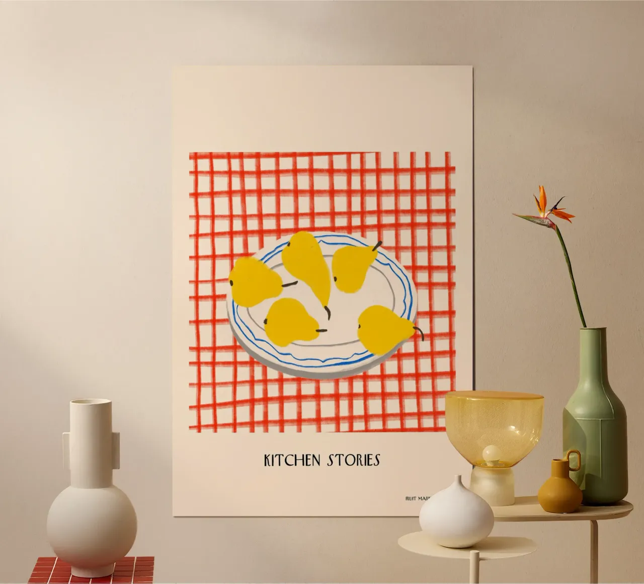 Yummy Pears No 01 carta hahnemühle da treechild