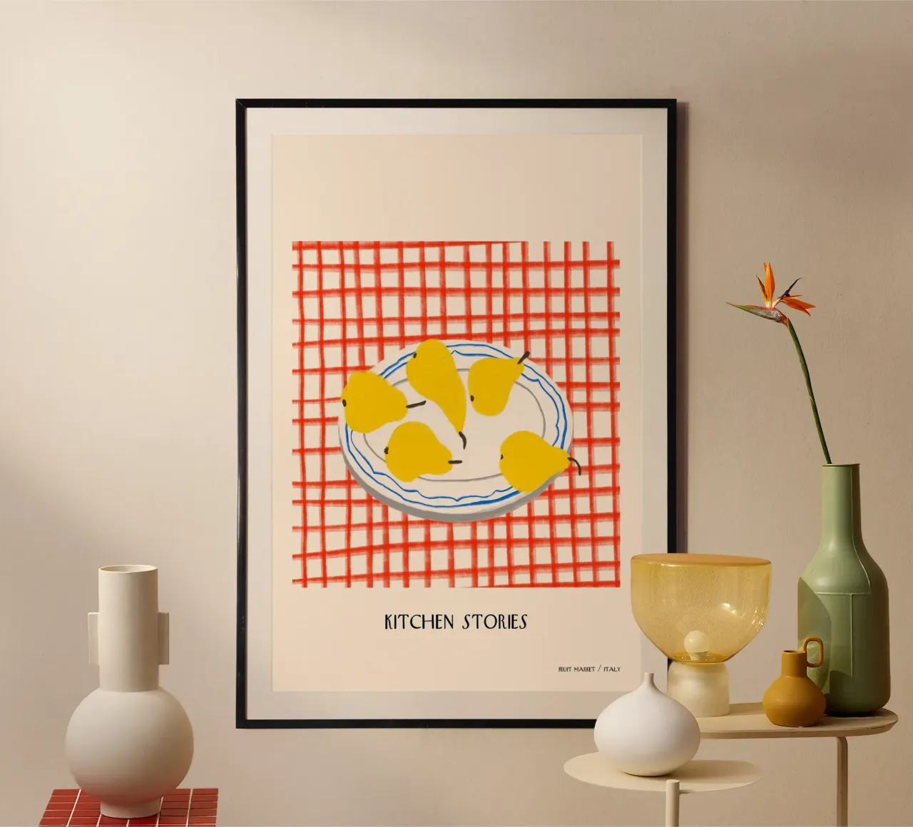 Yummy Pears No 01 carta hahnemühle da treechild
