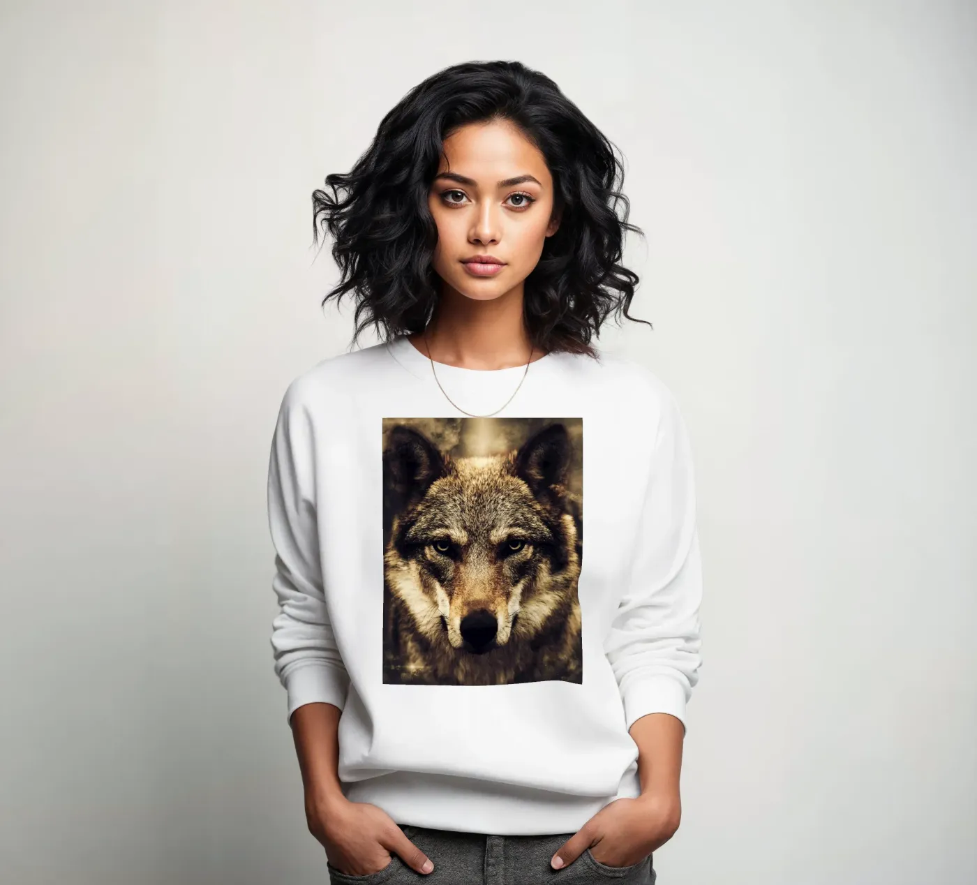 Wolf felpa da Mateo