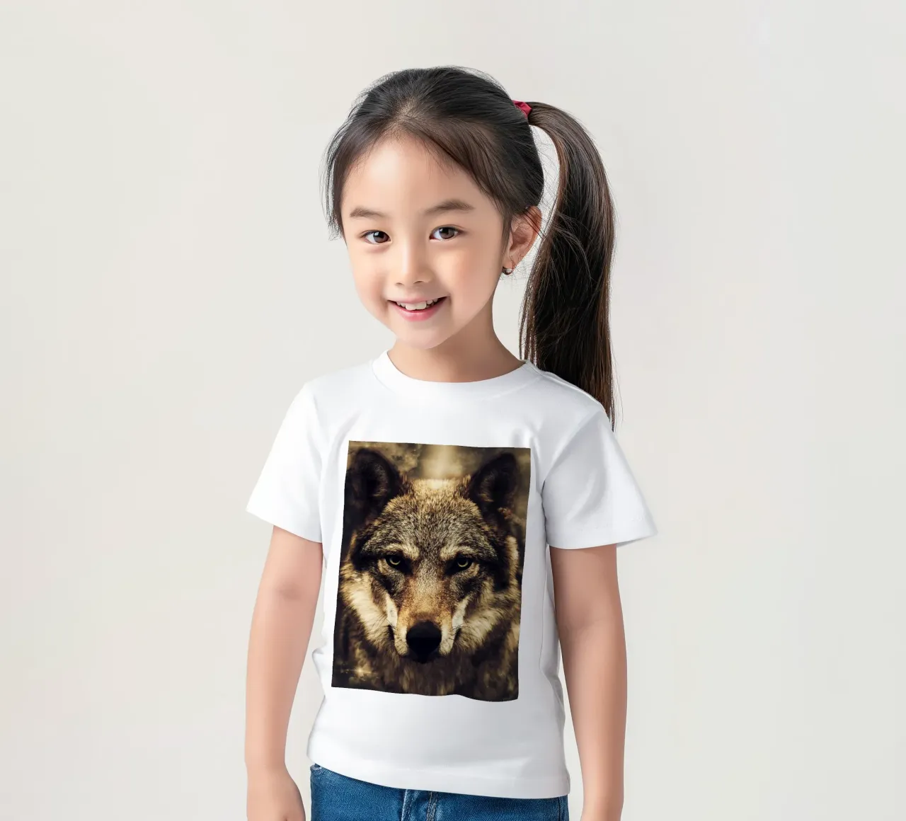 Wolf t-shirt bambini da Mateo