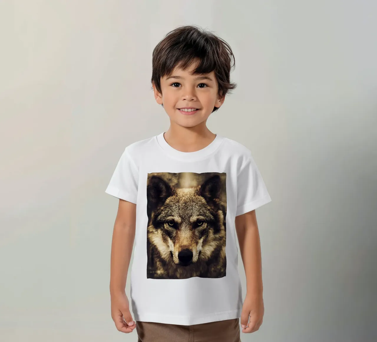 Wolf t-shirt bambini da Mateo