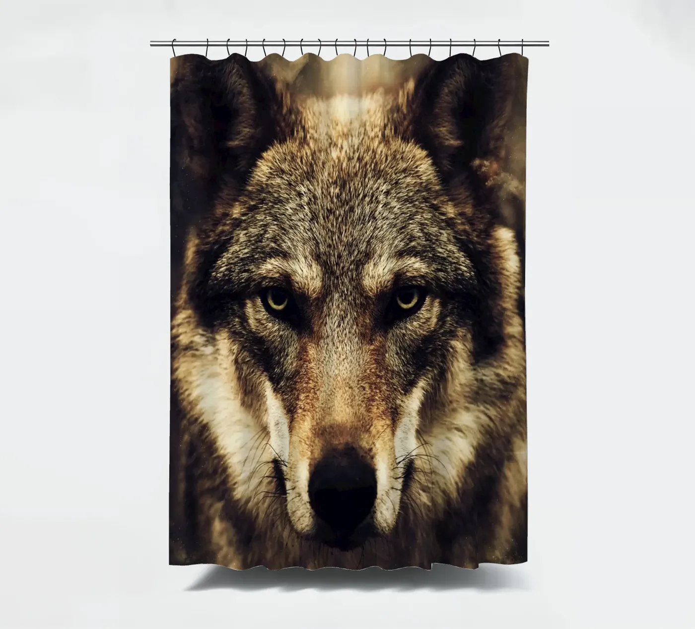 Wolf Duschvorhang von Mateo