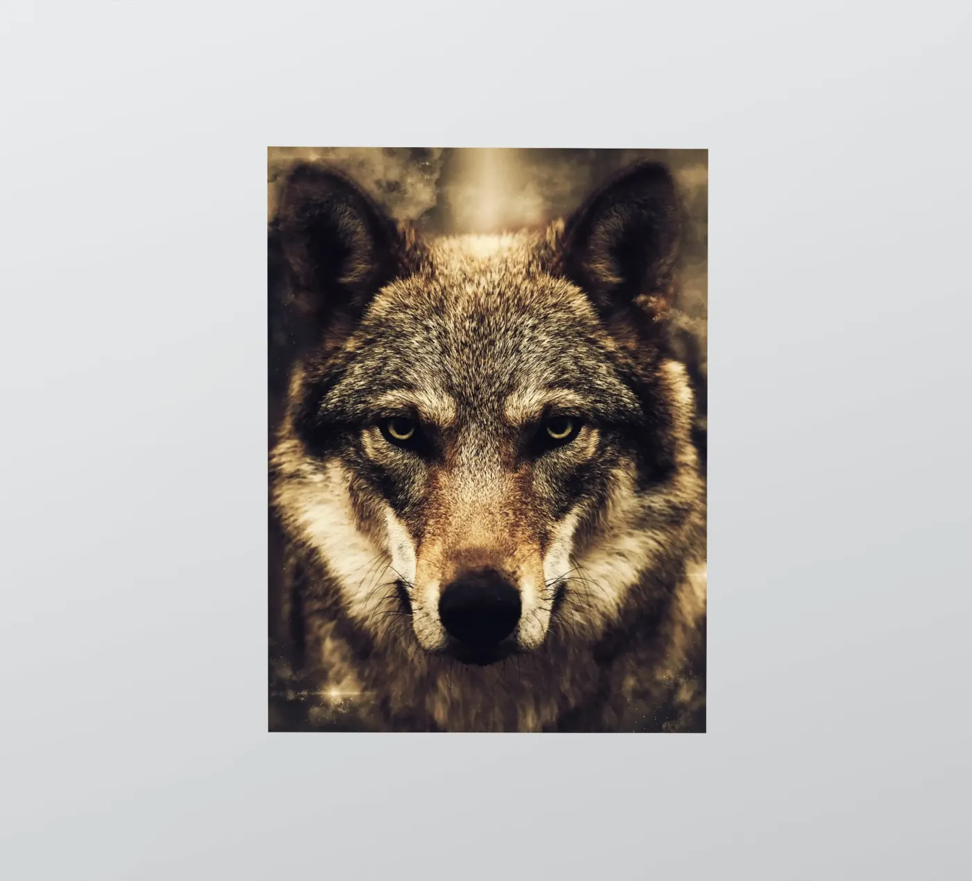 Wolf sticker van Mateo