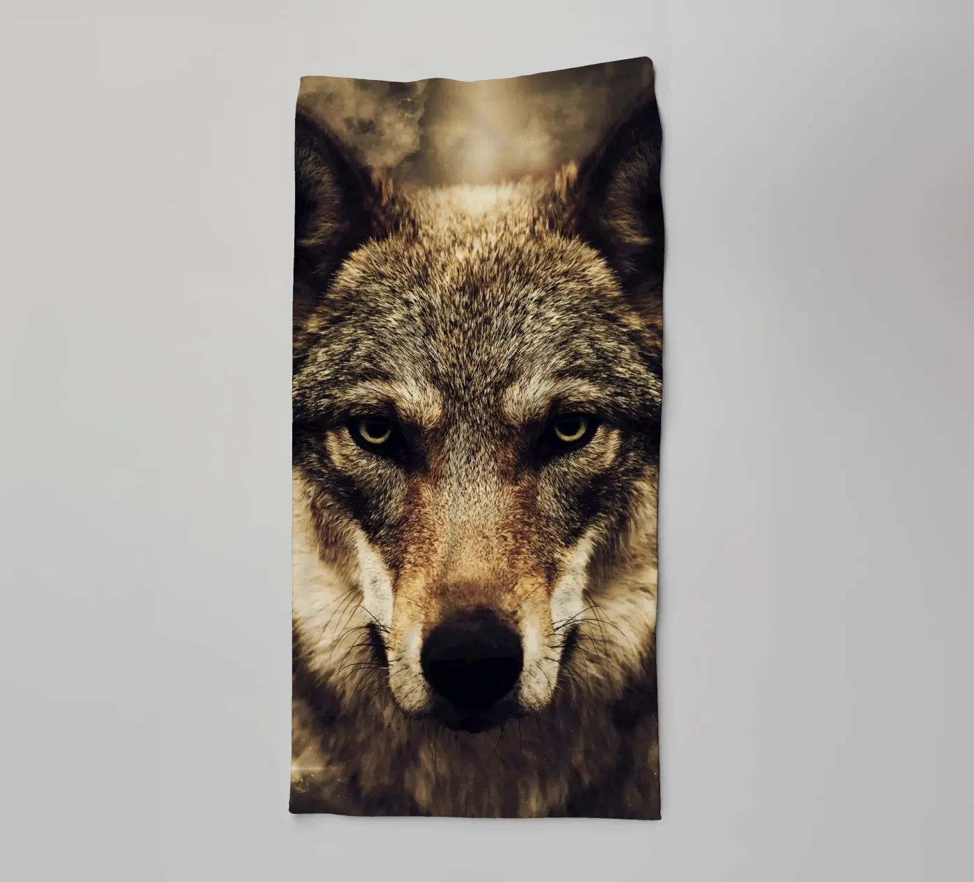 Wolf towel by Mateo
