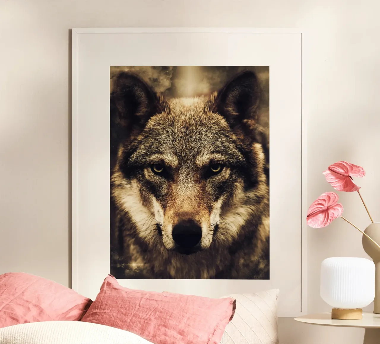 Wolf poster by Mateo