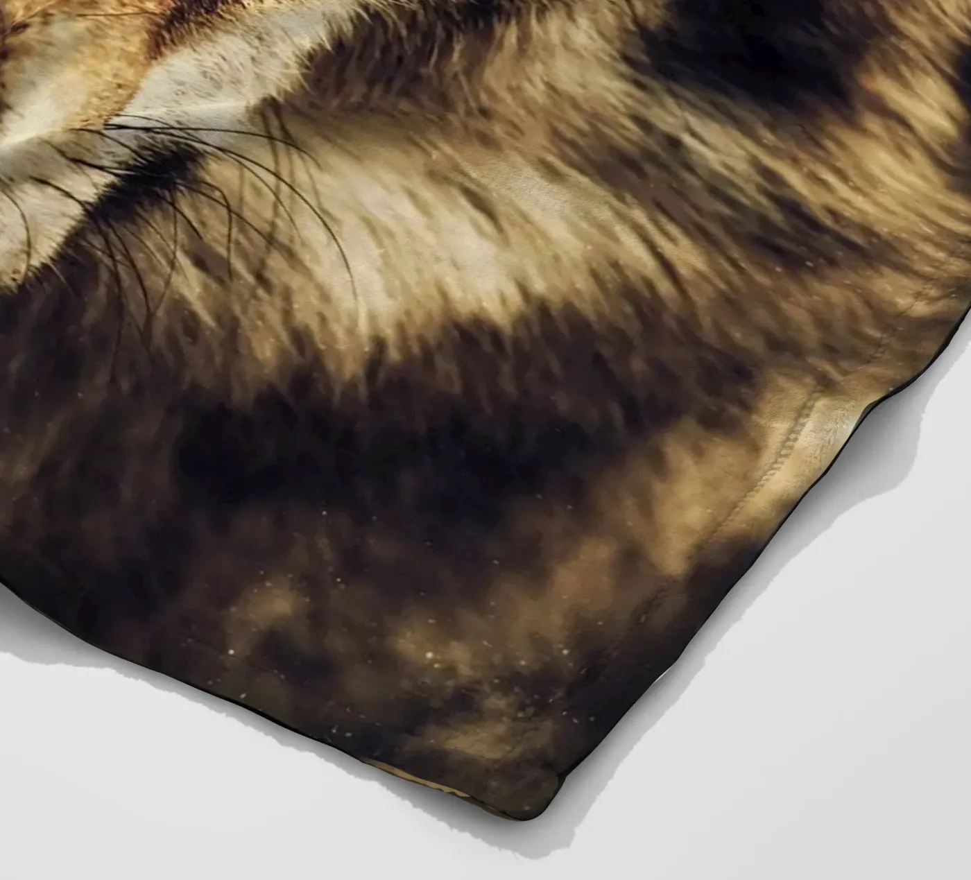 Wolf plaid polaire de Mateo