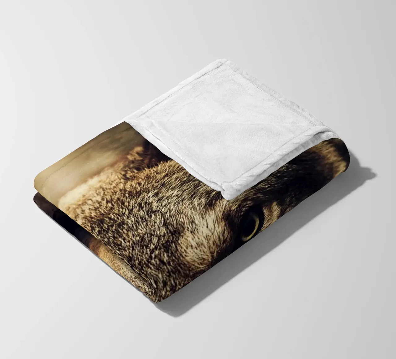 Wolf Fleecedecke von Mateo