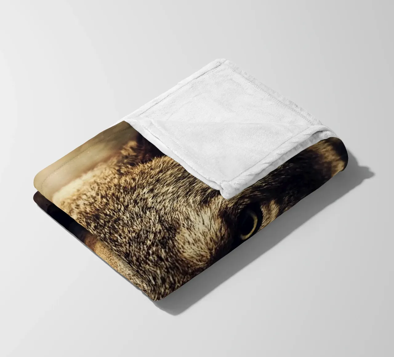 Wolf Fleecedecke von Mateo