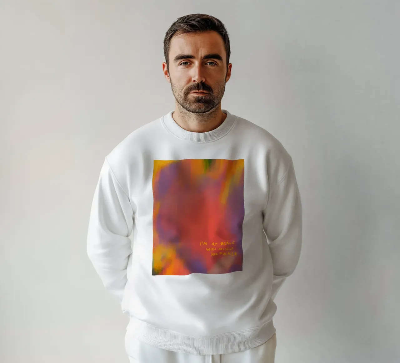 Pittura astratta - in pace felpa da Illustration Raissa Oltmanns