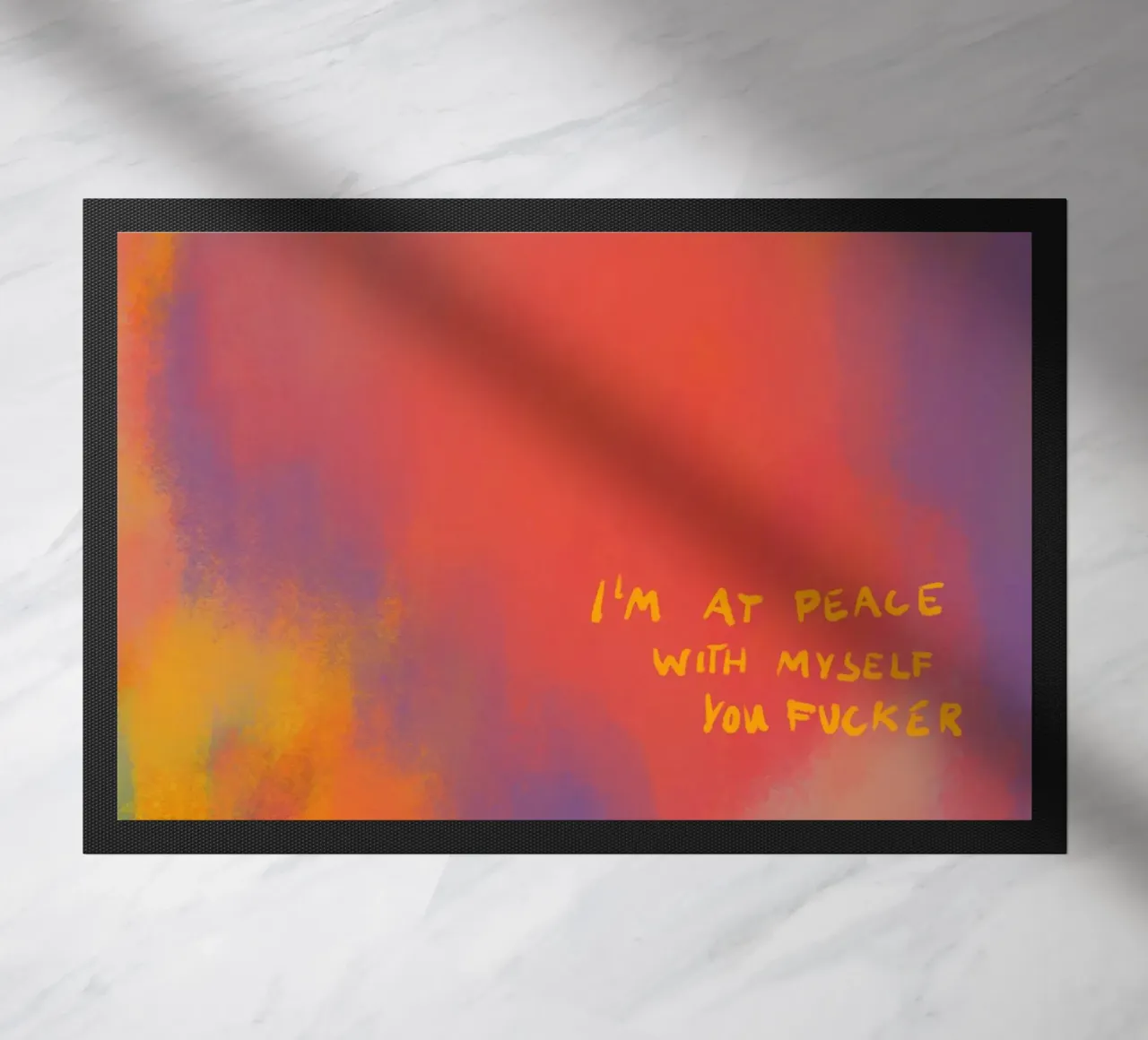 Pittura astratta - in pace zerbino da Illustration Raissa Oltmanns