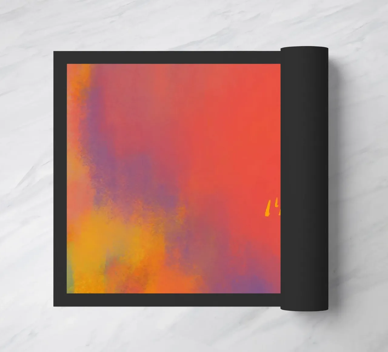 Pittura astratta - in pace zerbino da Illustration Raissa Oltmanns