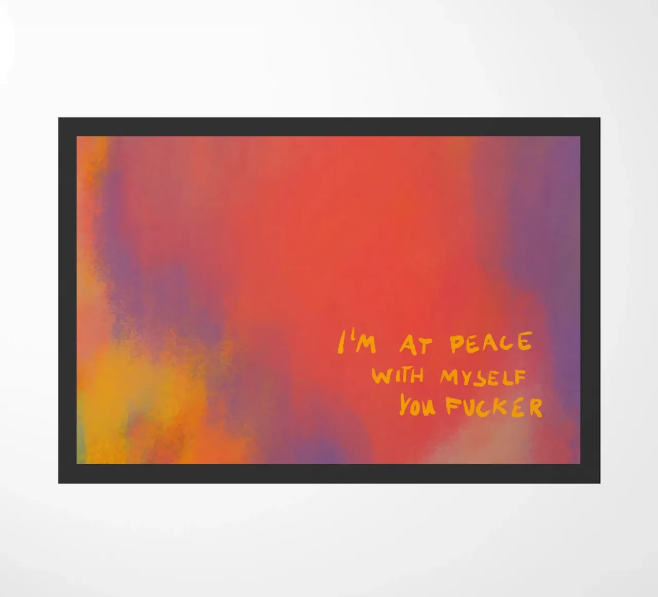 Pittura astratta - in pace zerbino da Illustration Raissa Oltmanns