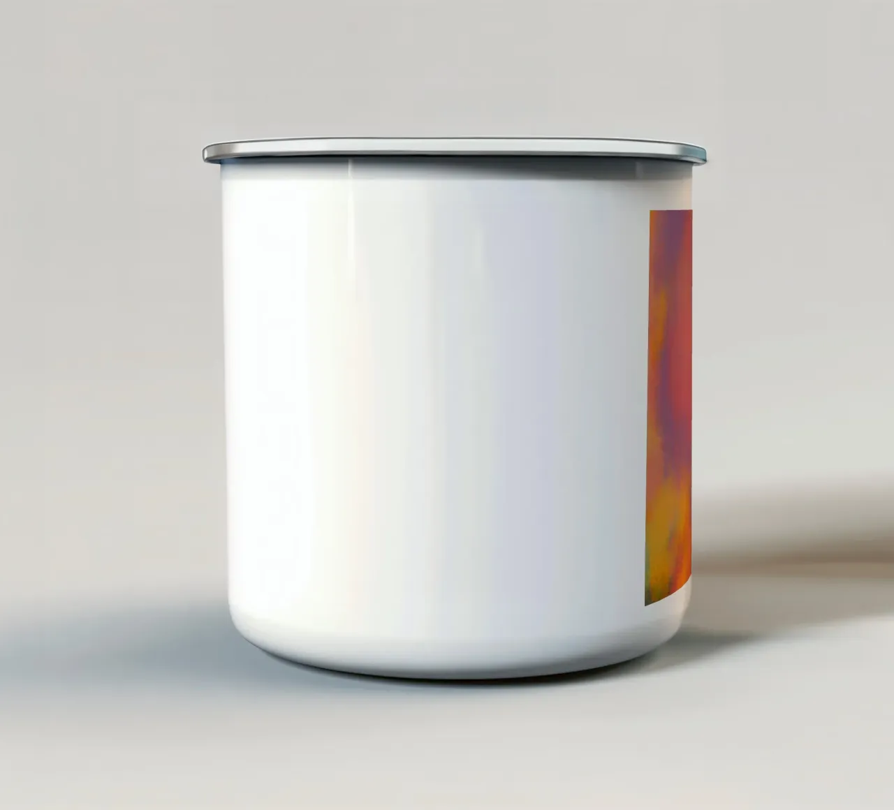 Pittura astratta - in pace tazza in smalto da Illustration Raissa Oltmanns