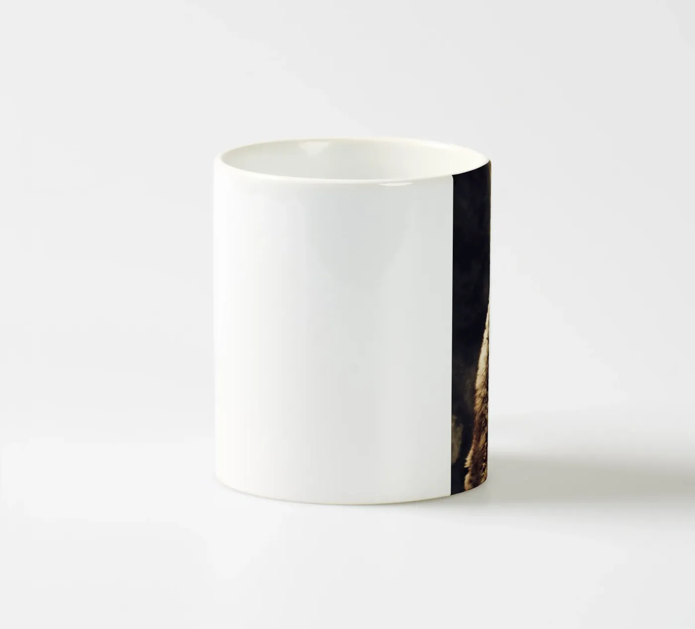 Wolf 2 ceramic mug by Mateo