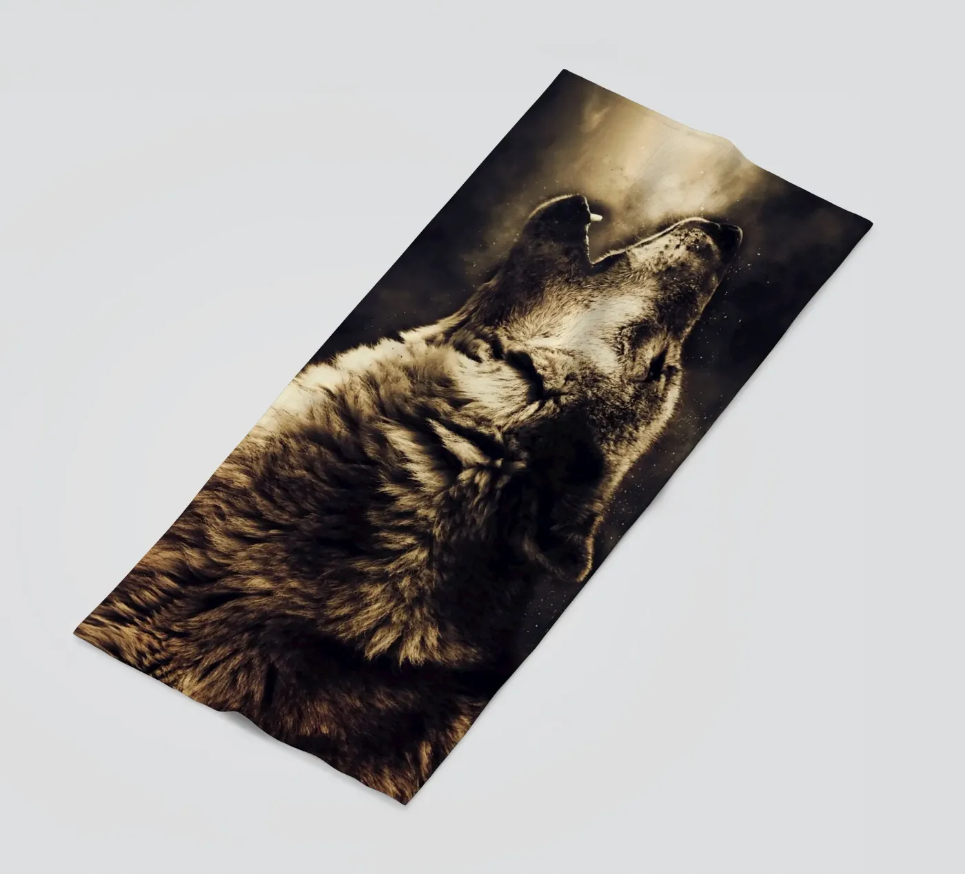 Wolf 2 Strandtuch von Mateo