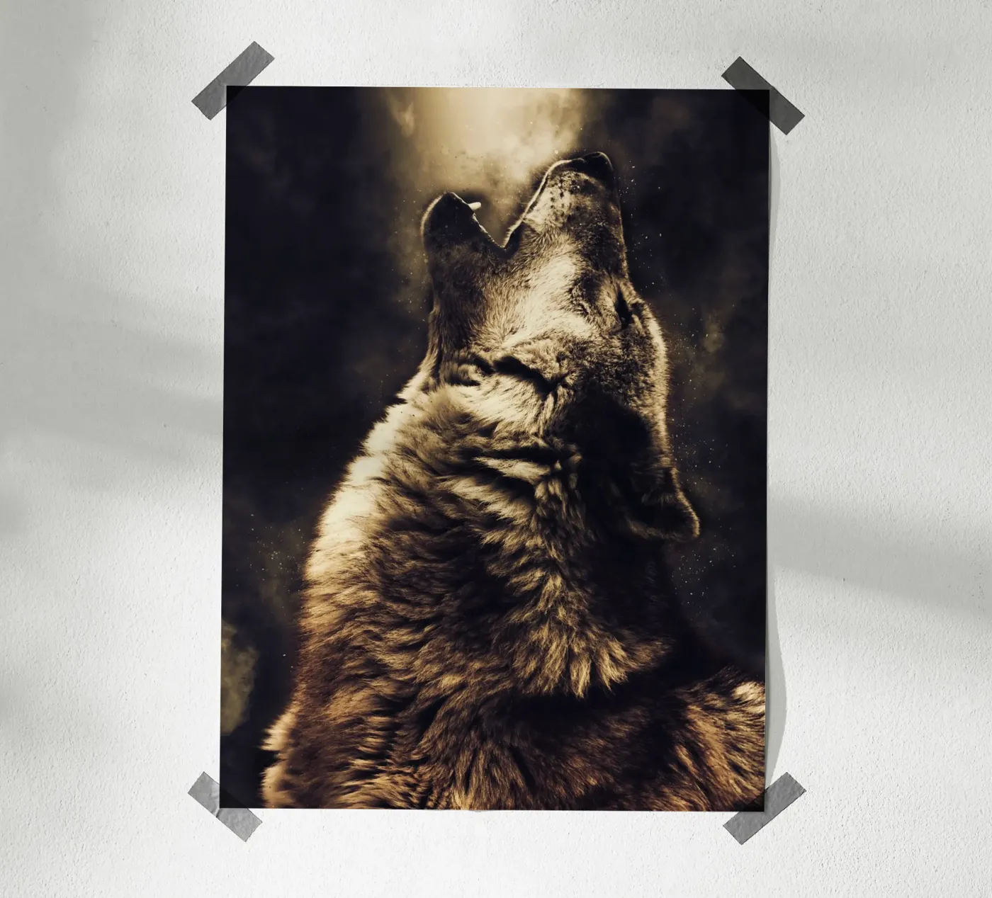 Wolf 2 Poster von Mateo
