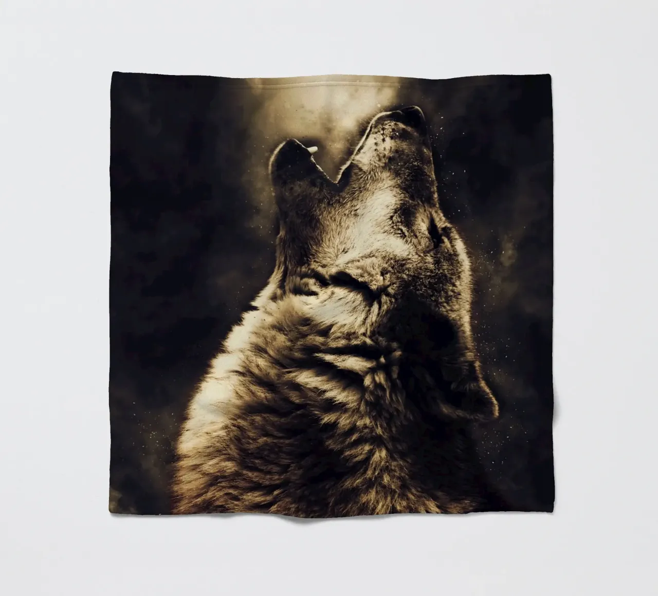 Wolf 2 Fleecedecke von Mateo