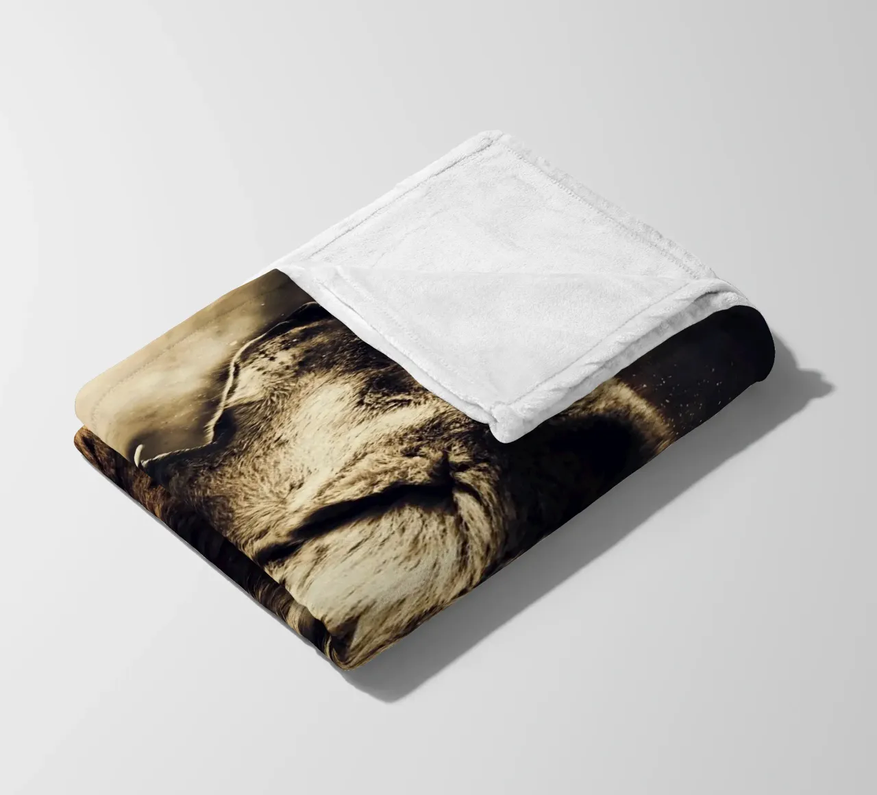 Wolf 2 Fleecedecke von Mateo