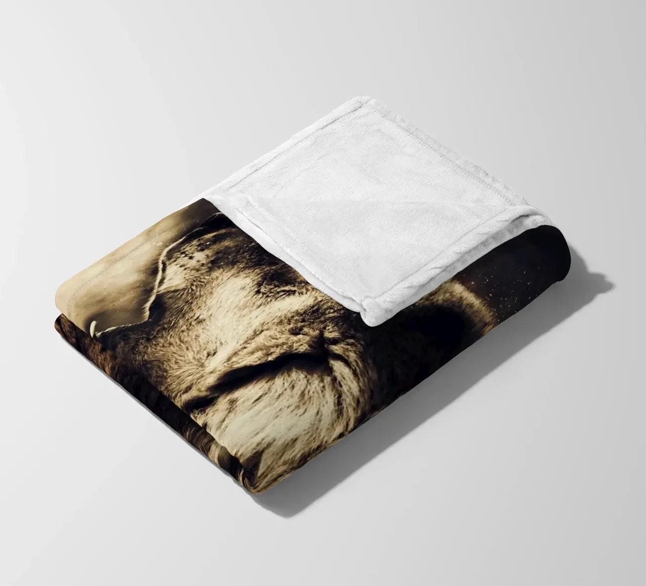 Wolf 2 Fleecedecke von Mateo