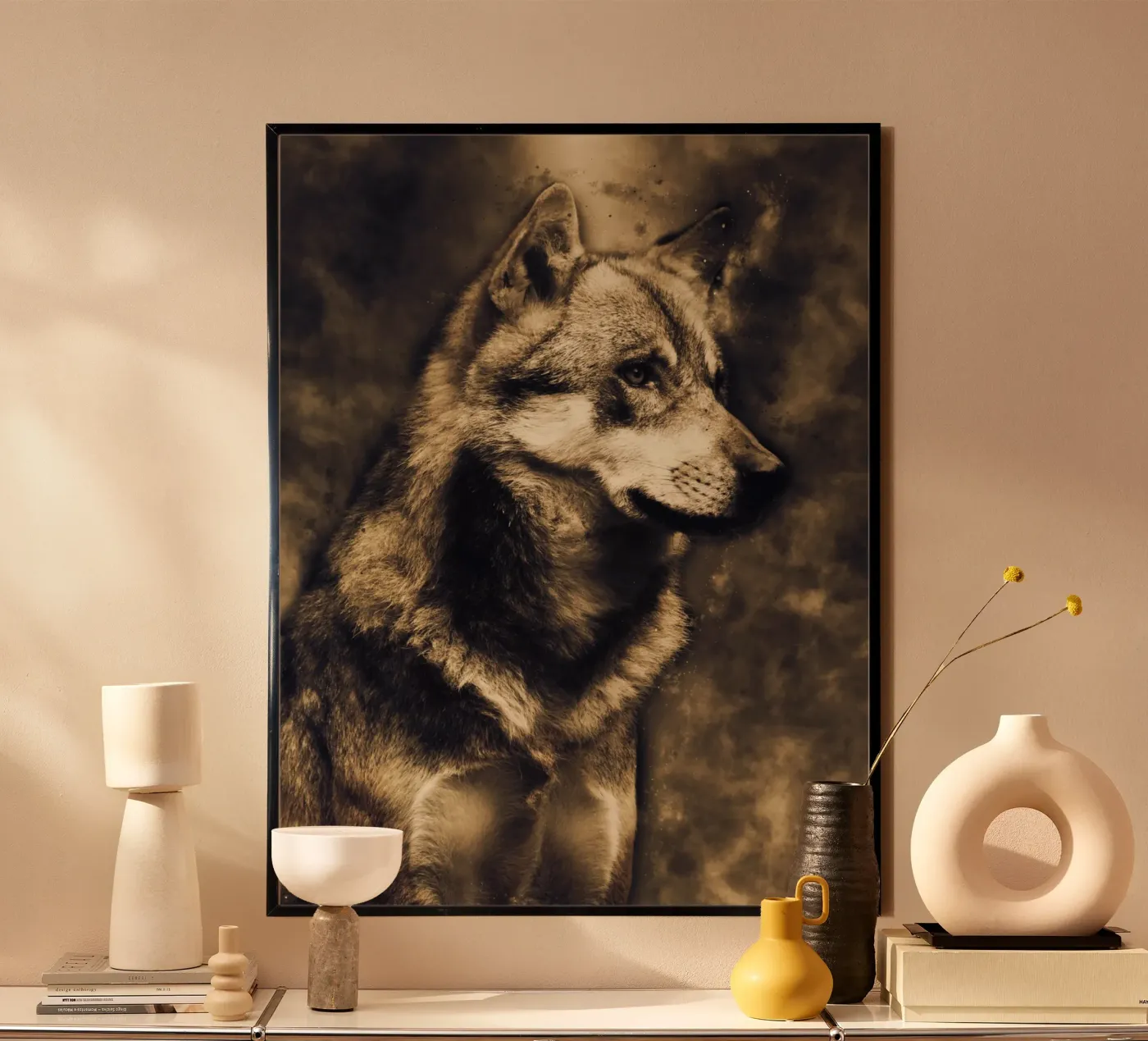 Wolf 3 Poster von Mateo