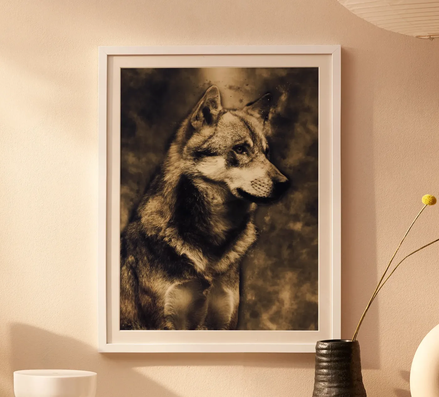 Wolf 3 Poster von Mateo