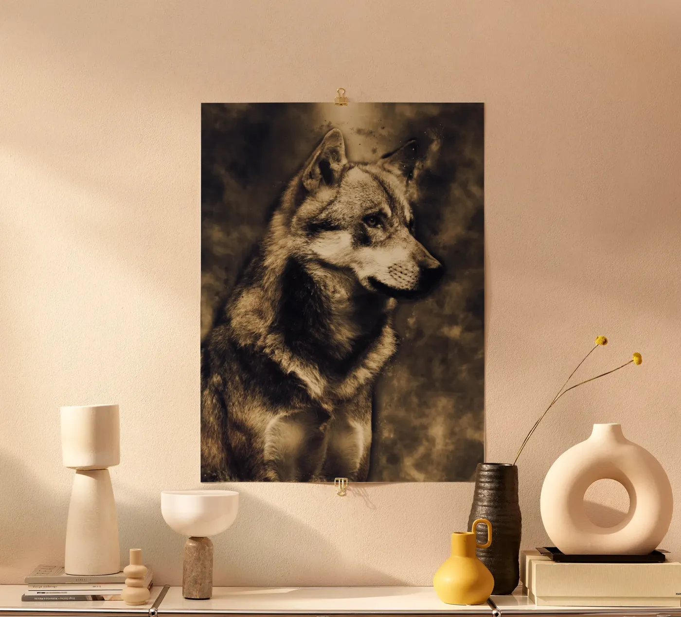 Wolf 3 Poster von Mateo