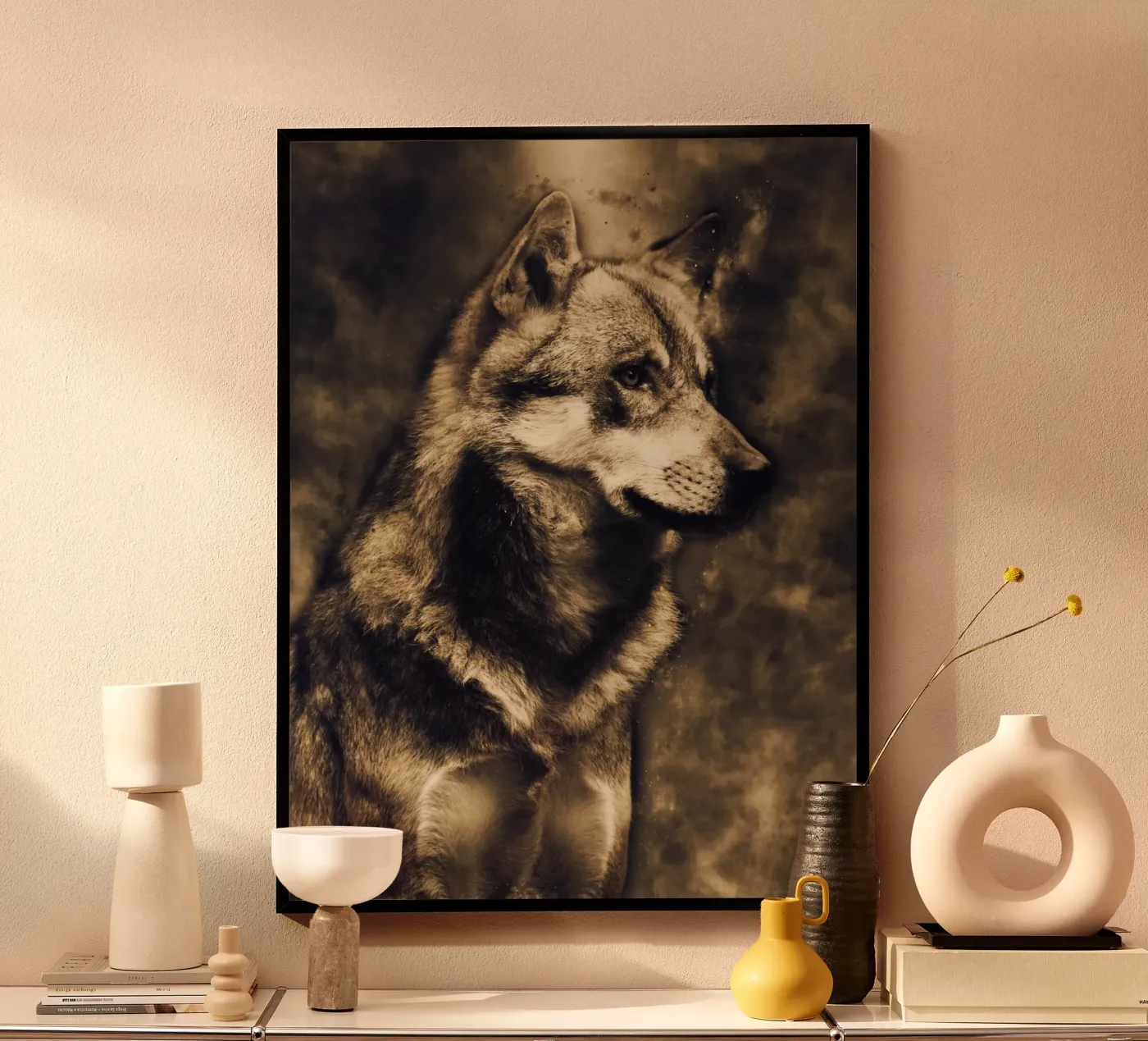 Wolf 3 Poster von Mateo