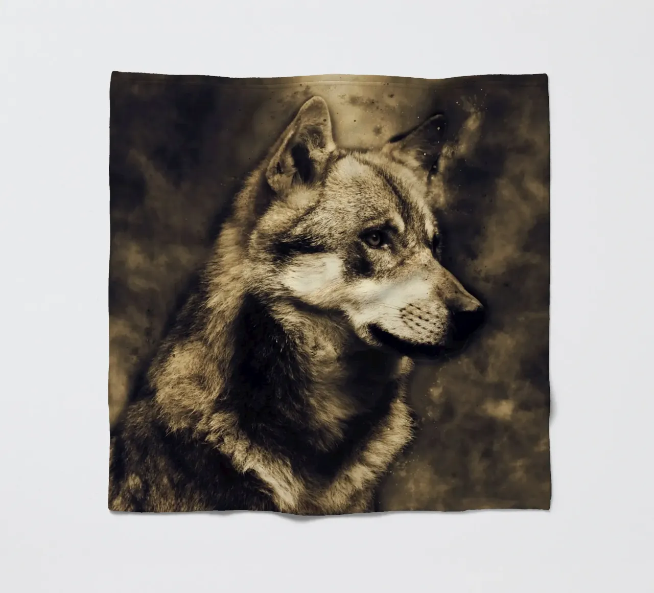 Wolf 3 Fleecedecke von Mateo