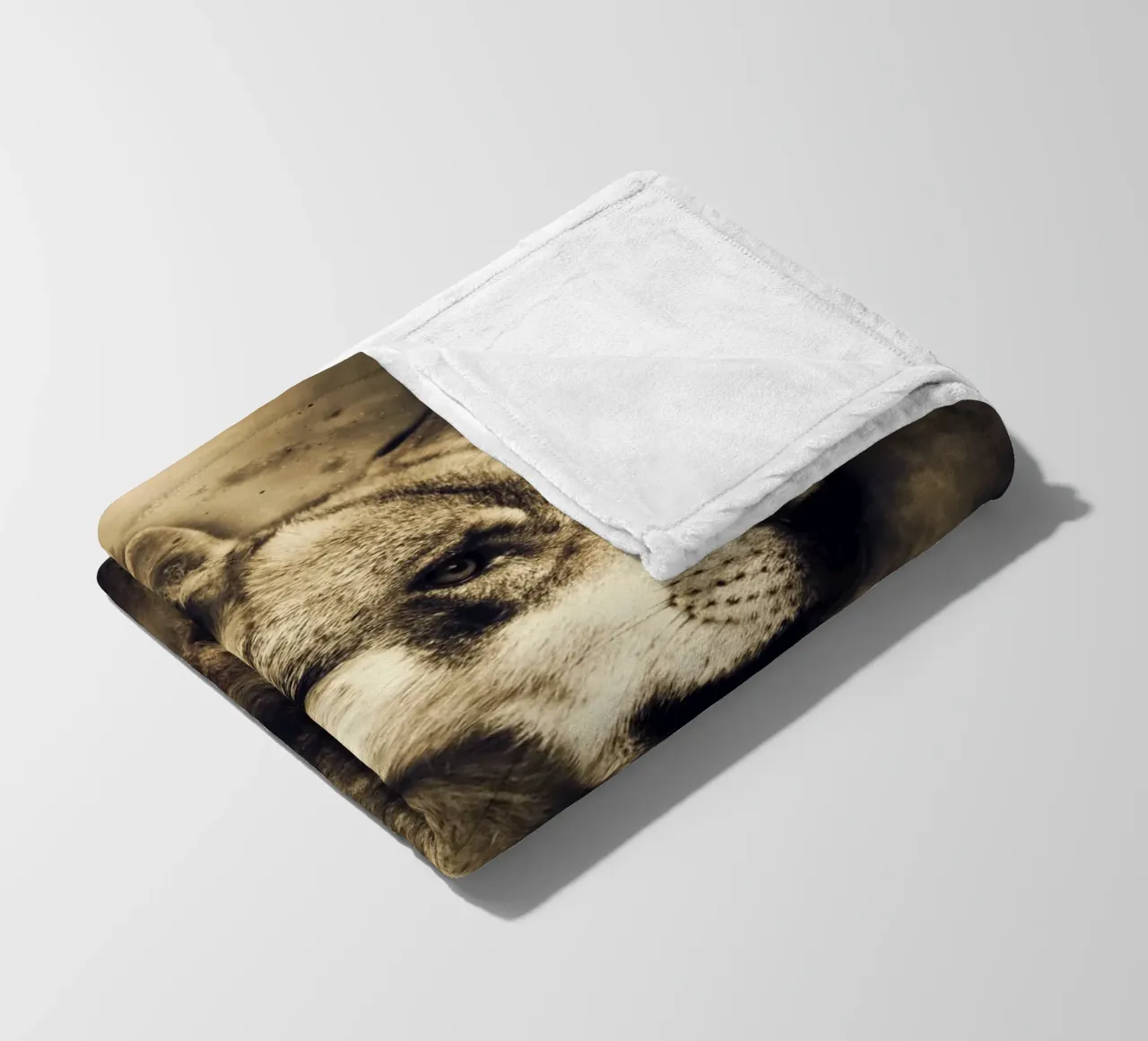 Wolf 3 Fleecedecke von Mateo