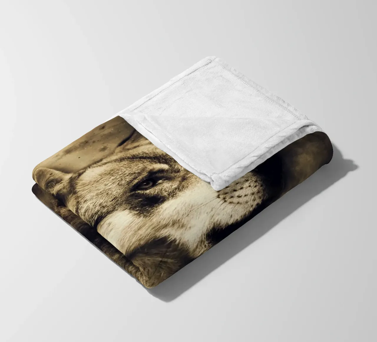 Wolf 3 Fleecedecke von Mateo