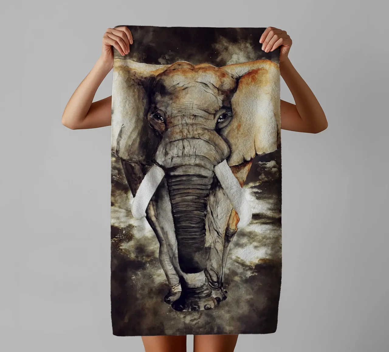 Elephant asciugamano da bagno da Mateo
