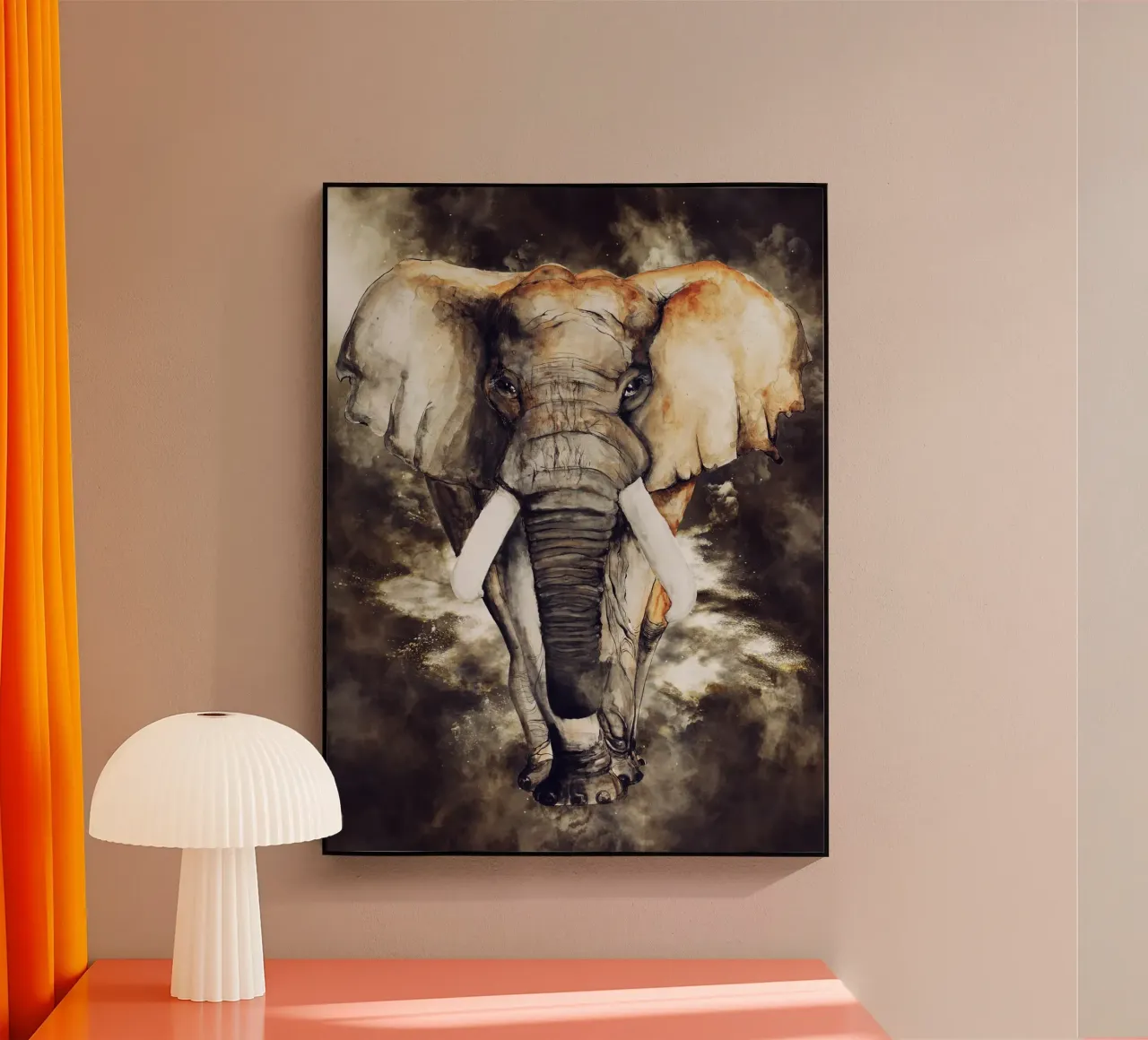 Elephant plexiglass da Mateo