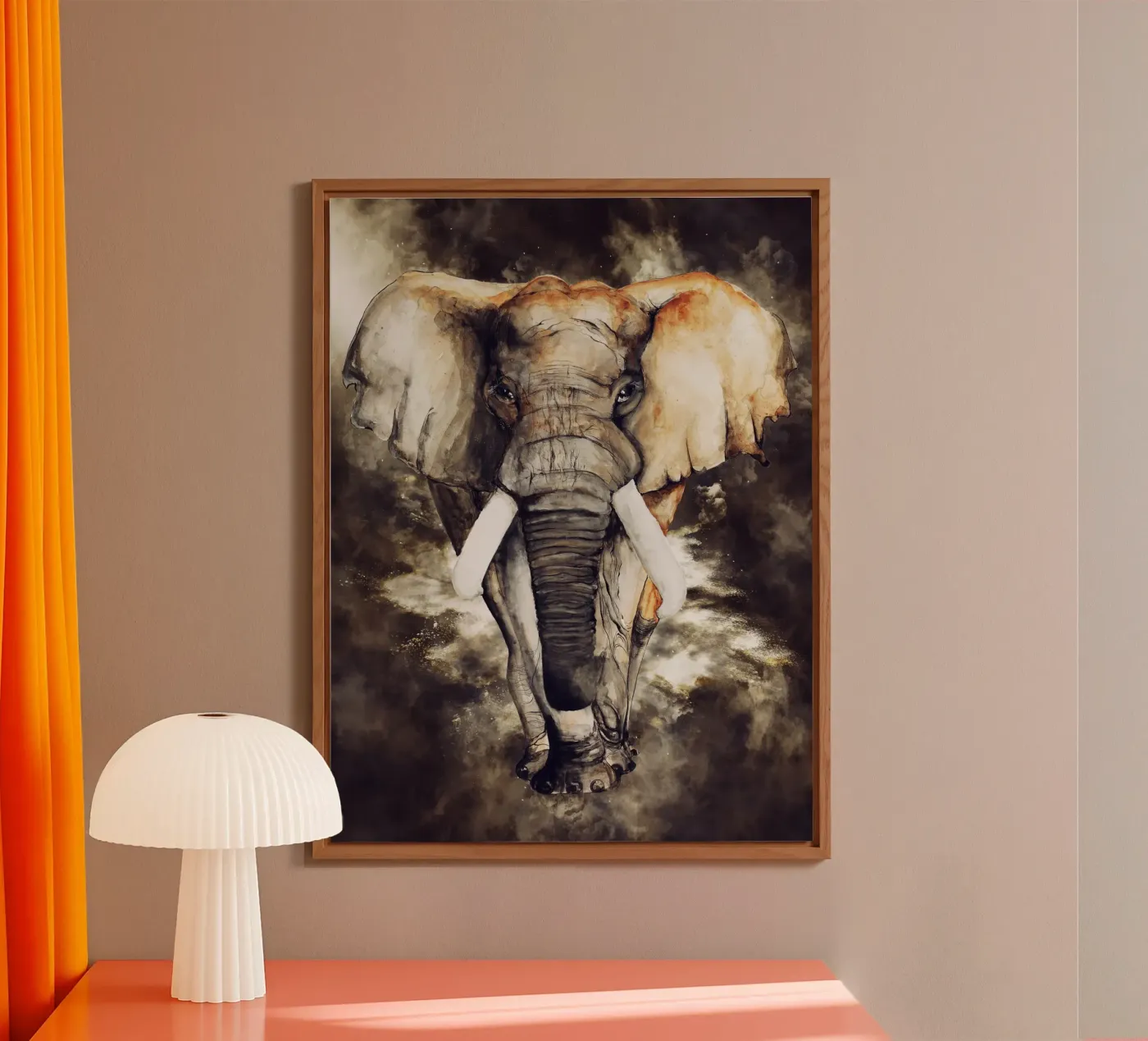 Elephant alluminio dibond da Mateo