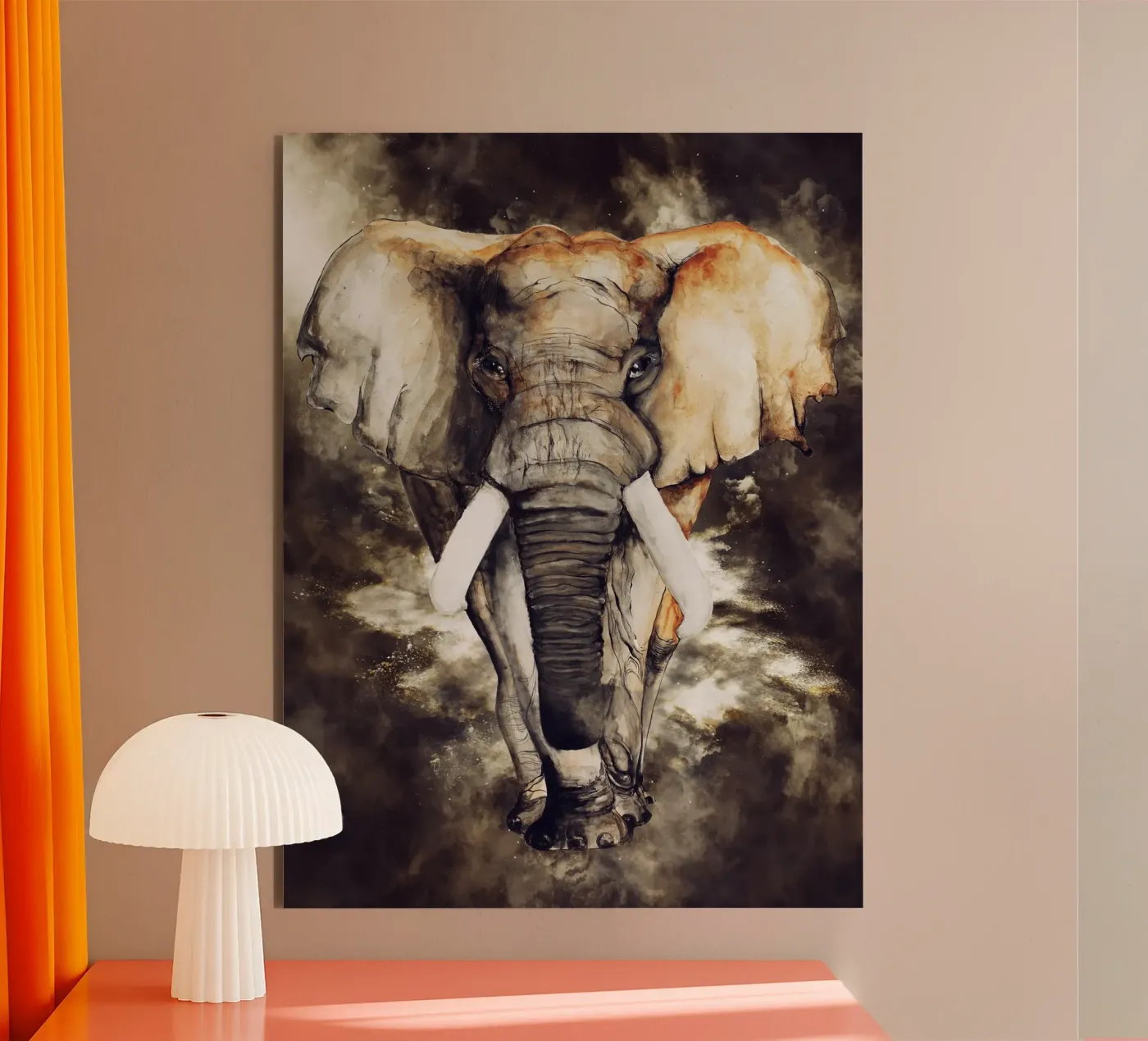 Elephant alluminio dibond da Mateo