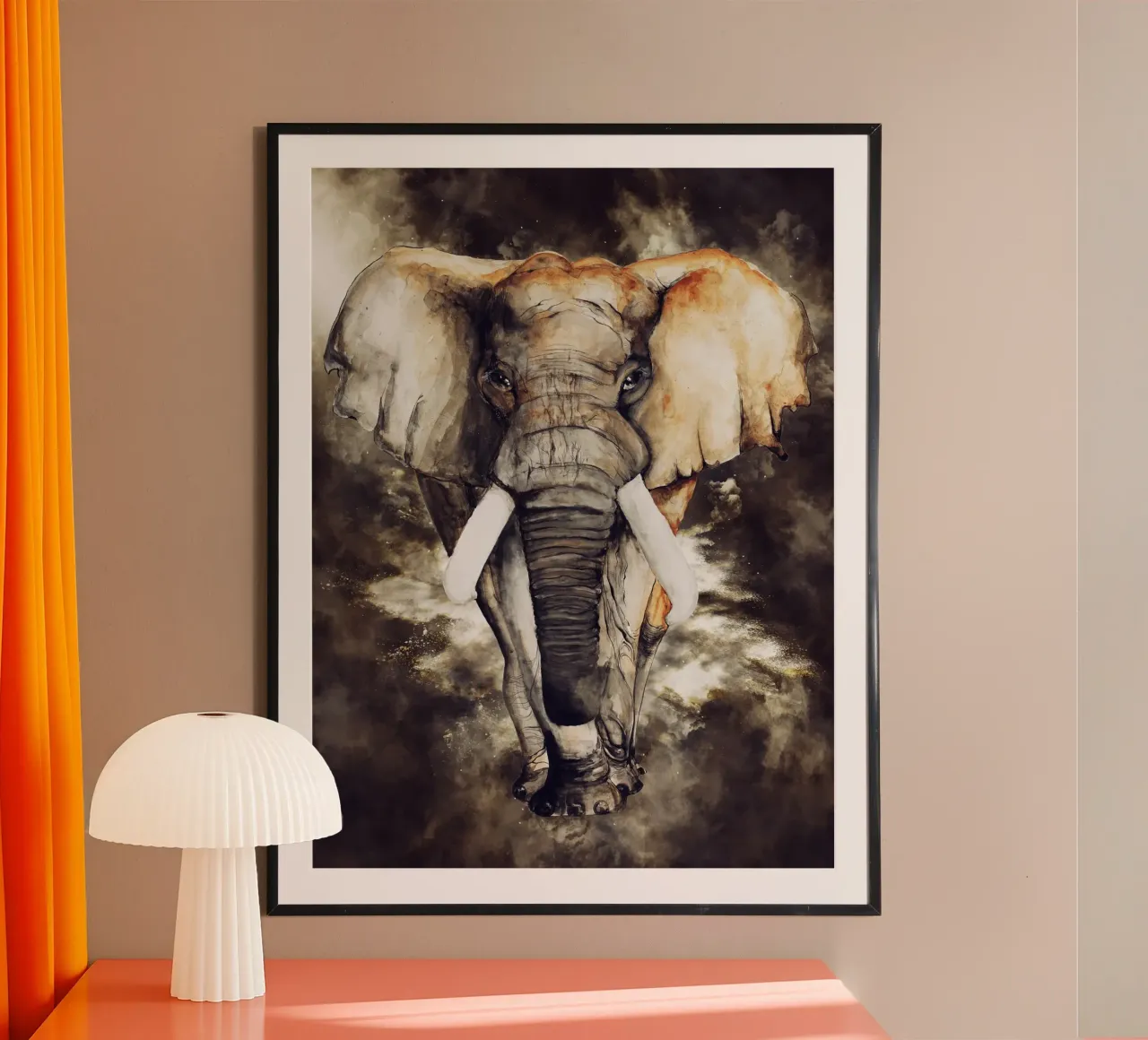 Elephant carta hahnemühle da Mateo