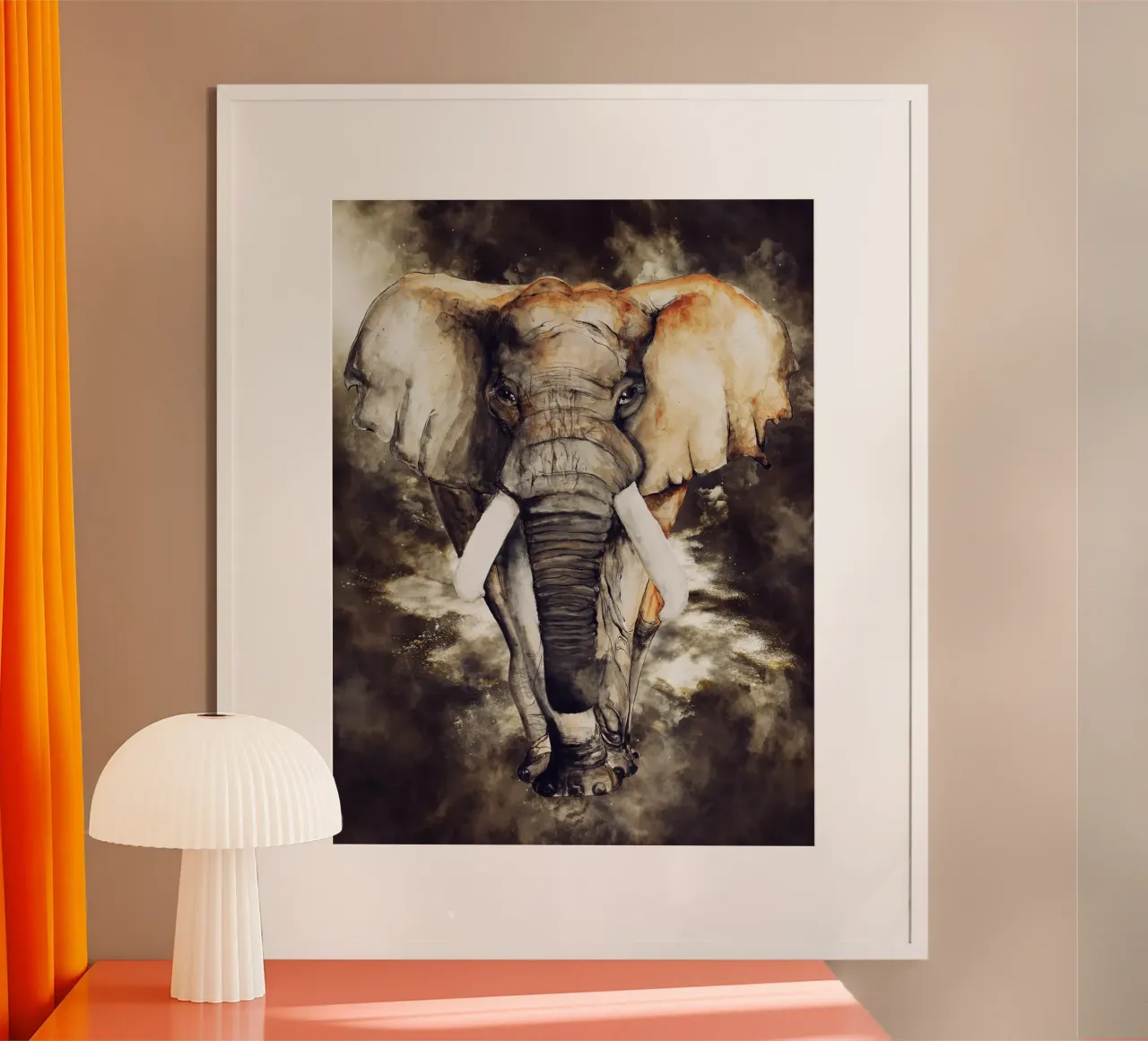 Elephant poster by Mateo
